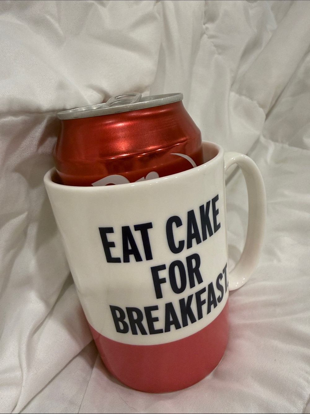 Kate Spade x Lenox 'Eat Cake For Breakfast' Ceramic Mug - Picture 7 of 7